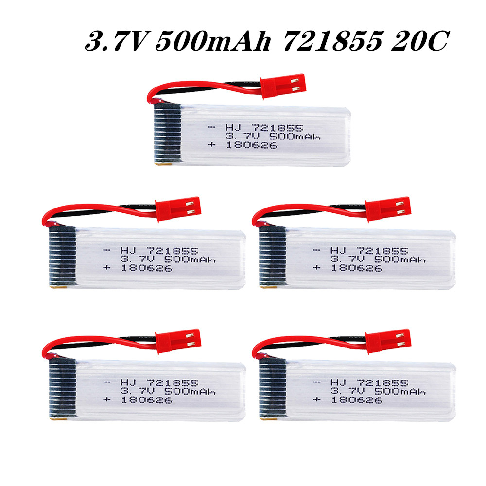 Rc Hobby Usa - Yüksek oran 3.7V 500mAh 721855 20C