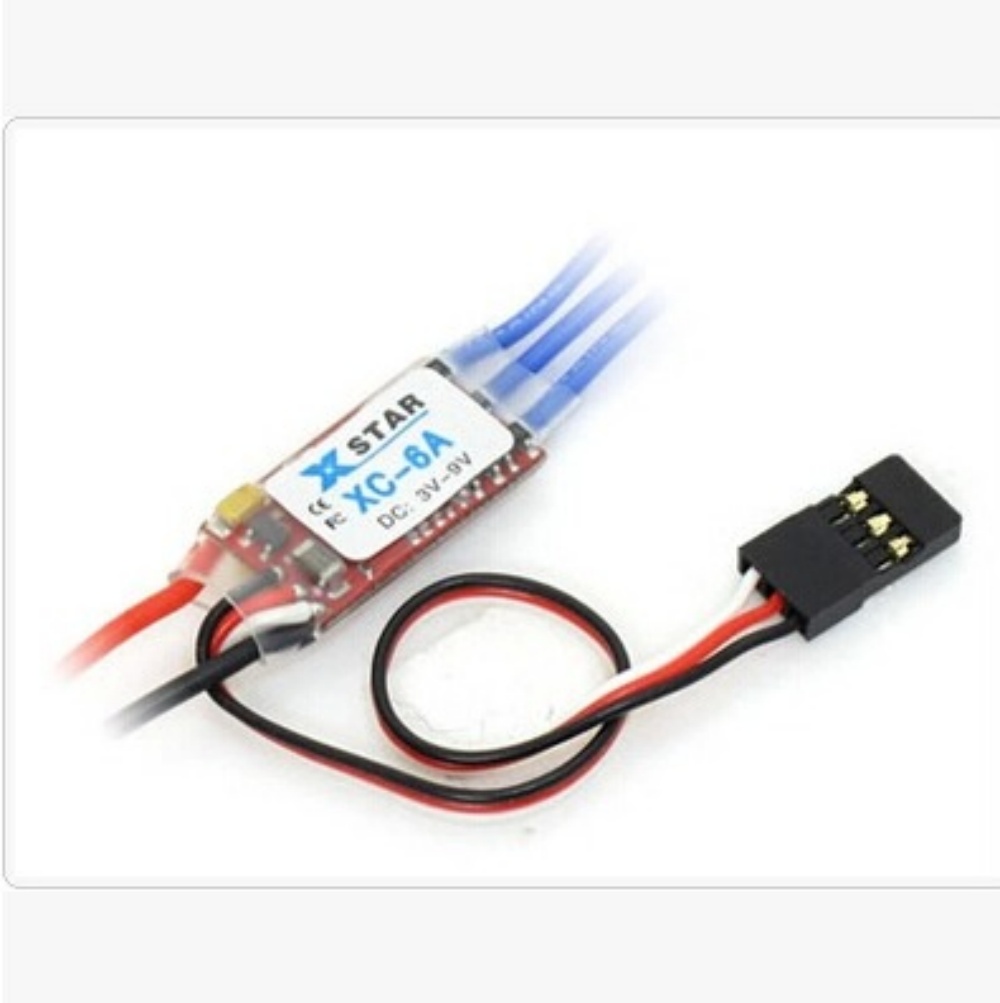 Rc Hobby Usa - FATJAY XC-6A Fırçasız ESC 6A 1-2
