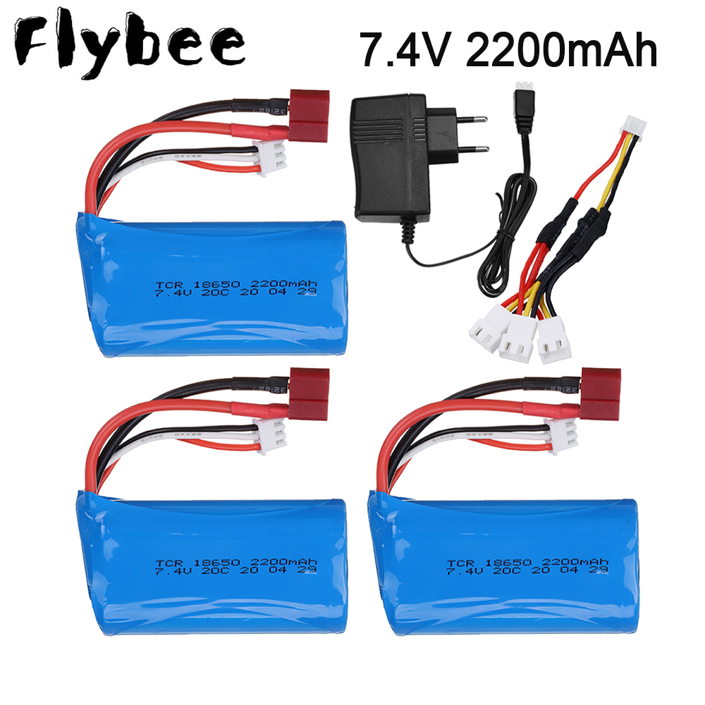 RC araba için 7.4 V 2200mAh 18 - Rc Hobby Usa incelemesi ve fiyatı