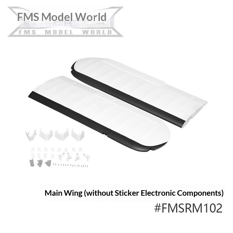 FMS RC Uçak Çıkartmaları 1700m - Rc Hobby Usa incelemesi ve fiyatı
