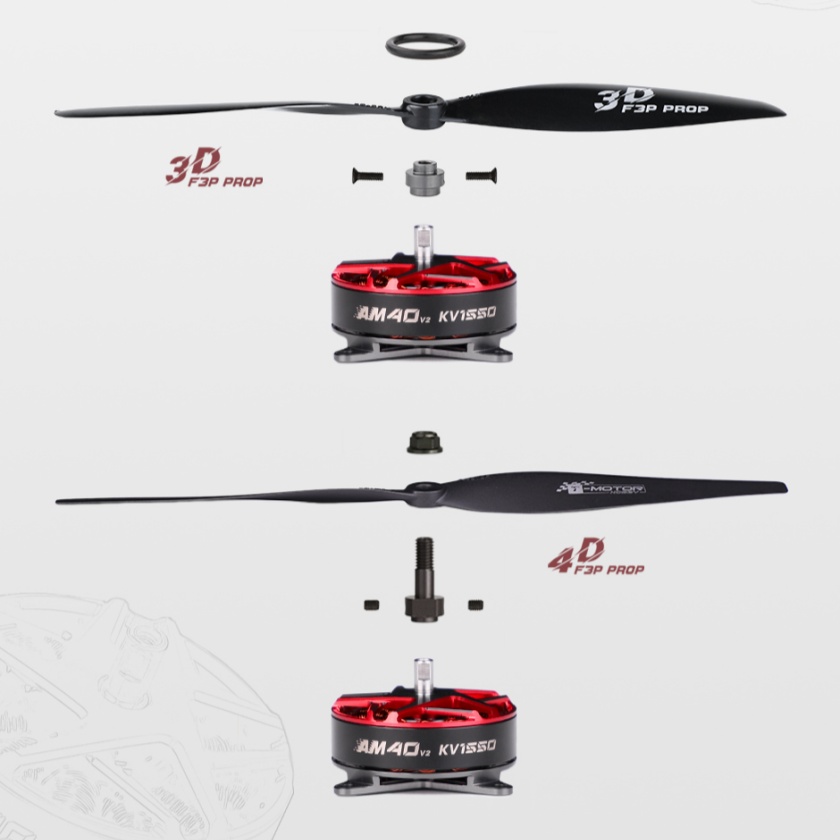 T-Hobby AM40 V2 3D/4D 2-3S Güç - Rc Hobby Usa incelemesi ve fiyatı