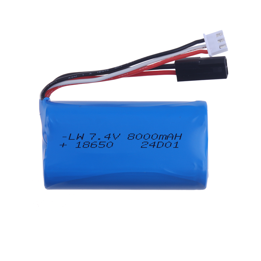 (5500 Fiş) 18650 7.4V 8000Mah  - Rc Hobby Usa incelemesi ve fiyatı