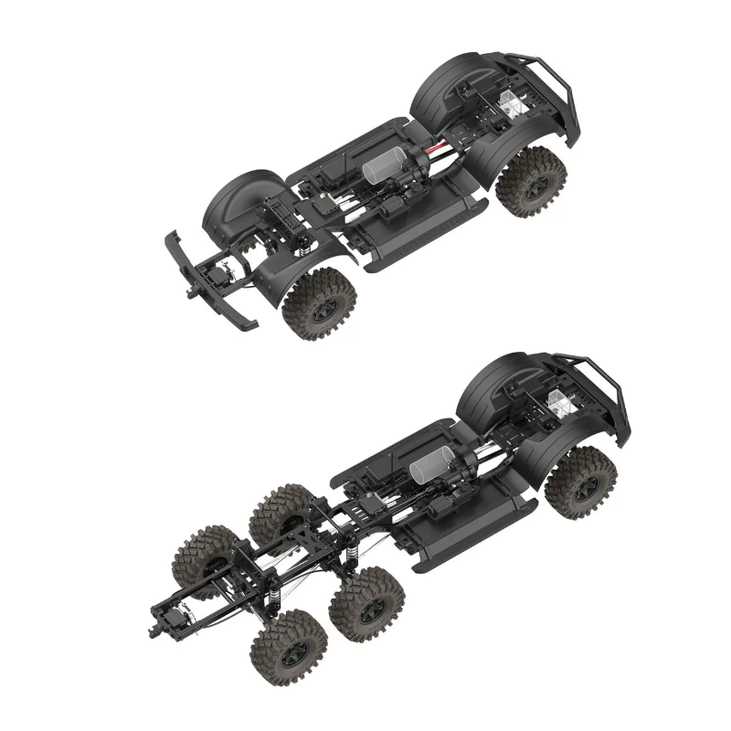 CROSSRC EMO X7 XL4 1/8 ölçekli - Rc Hobby Grade Crawler incelemesi ve fiyatı
