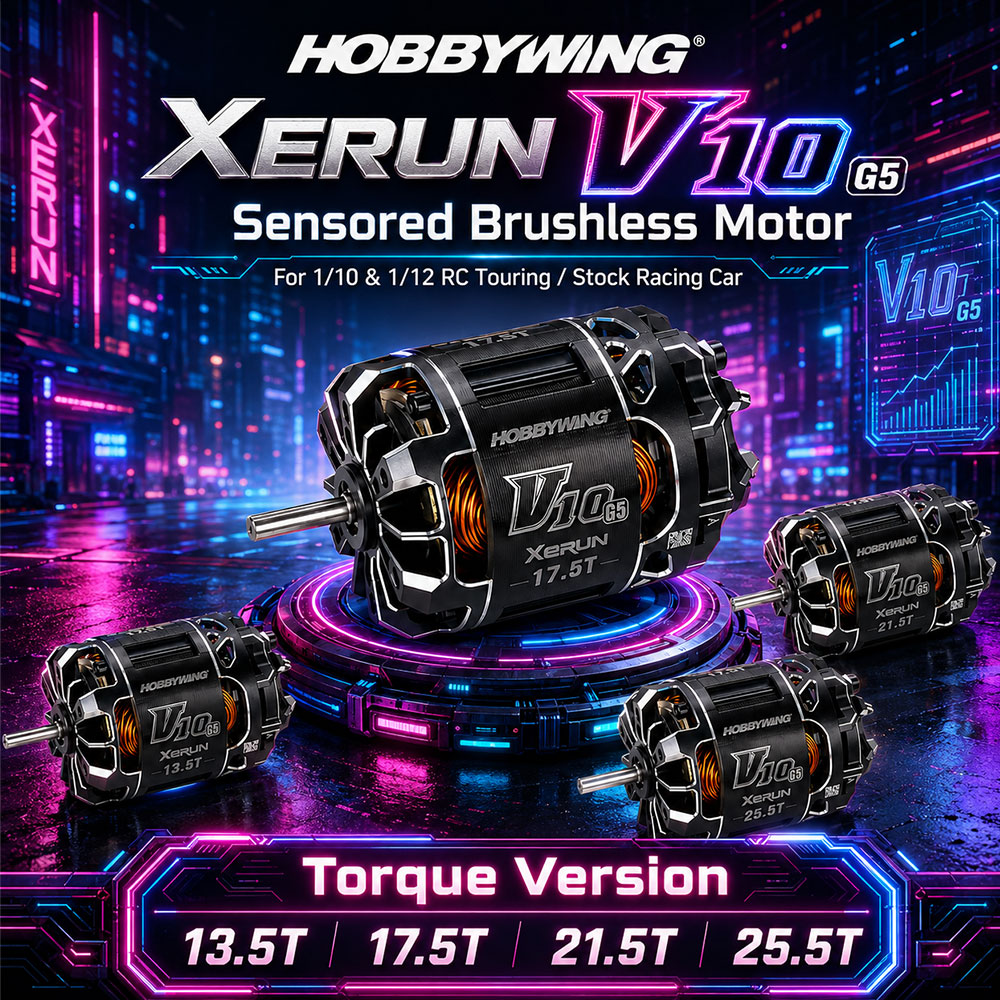 HOBBYWING XERUN V10 G5 Standar - Rc Hobby Grade Plane incelemesi ve fiyatı